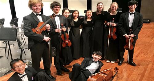 Rockwall HS Students Earn Chairs at All-Region Orchestra Auditions 